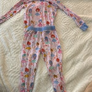 Little Sleepies Ballerina LN Pajama Set